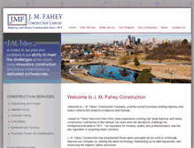 Tablet Screenshot of jmfahey.com